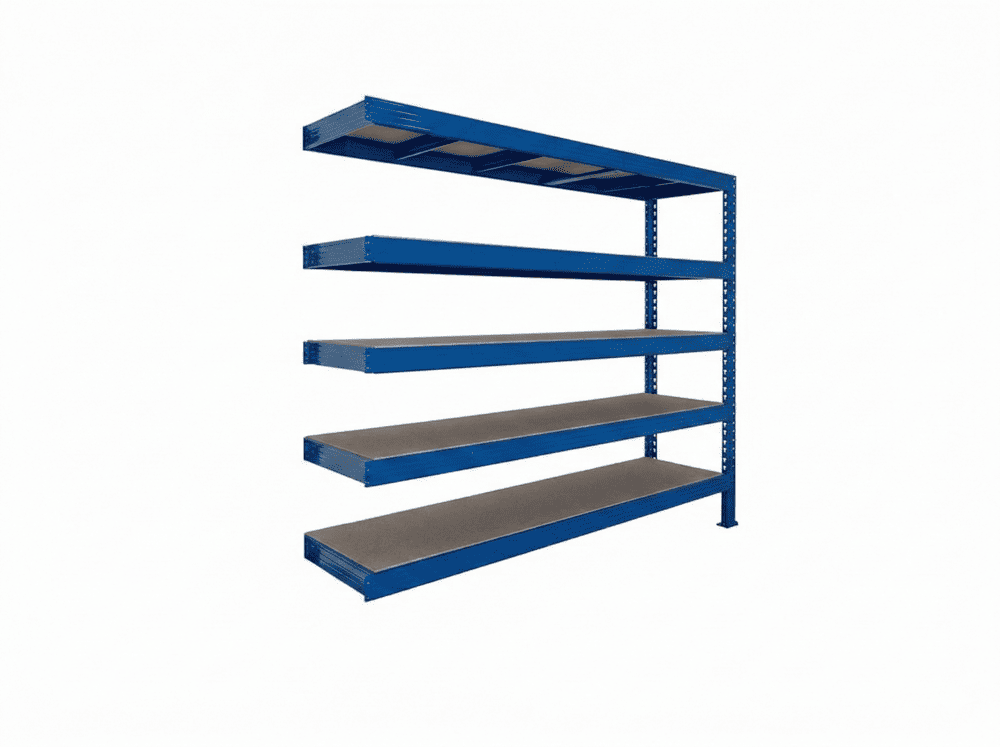 Přístavek (doplňkový modul) k regálu 5 - policový 240x160x80  650Kg/police