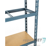 Přístavek (doplňkový modul) k regálu 5 - policový 200x100x40 200Kg/police