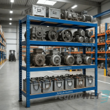 Nekonečný průmyslový regál 4 - policový 200x180x60  800Kg/police