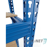 Nekonečný průmyslový regál 4 - policový 240x240x60  800Kg/police