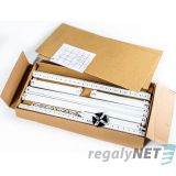 AKČNÍ BALÍČEK 5 ks Regálu 5-ti pol. lakovaný 180x120x60 300 kg